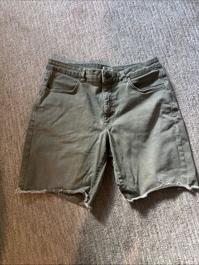 Men's Olive Green jorts ripton Cutoff Shorts
